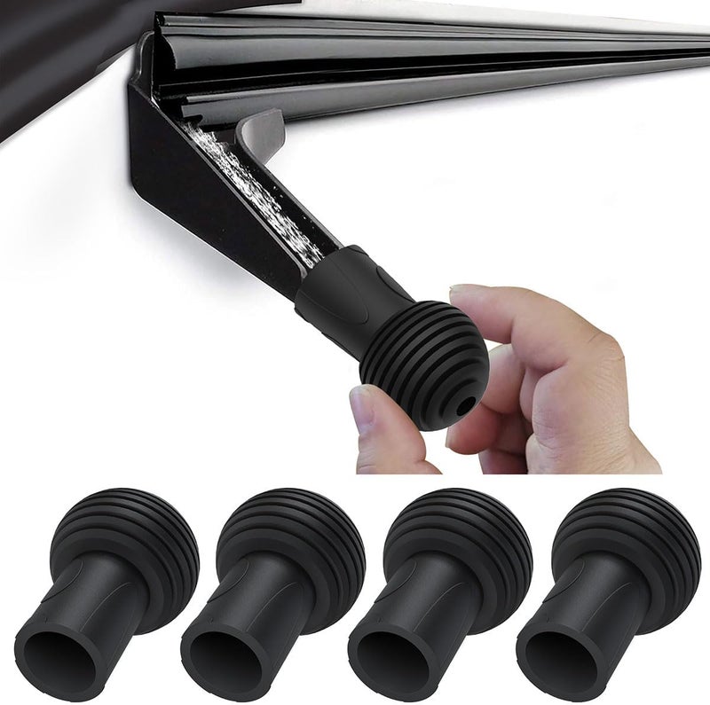 Toldear 4 Packs RV Gutter Spout Caps, Easy to Install and not Easy to Fall Off RV Cover Pretector, Keeps The Gutter Spout Ends from Ripping Camper Cover RV Accessories - Image 1